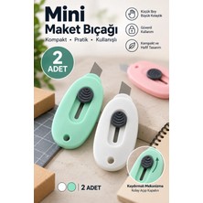 Van Vleck 2'li Mini Maket Bıçağı Seti – Falçata Seti, Hassas Kesim Için Pratik Kesici Alet