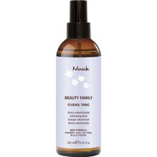 Nook Beauty Family Ince Telli Saçlara Keratin Aloe Vera Özlü Hacim Veren Güçlendirici Saç Toniği 200ML
