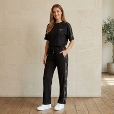 Ellovia Siyah Taşlı Takım