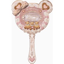 Flower Knows Sweetie Bear Teddy Bear Dekoratif El Aynası