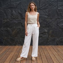 Ellovia Keten Pantolon