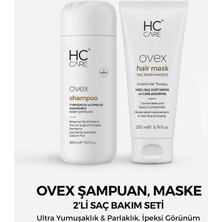 Hc Care Hc Ovex Saç Bakım Seti 2'li Krem Formda Sürdürülebilir Malzeme ile Besleyici Etki