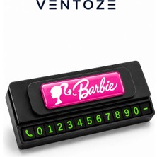 Ventoze Barbi Logolu Numaratör Geçici Park Telefon
