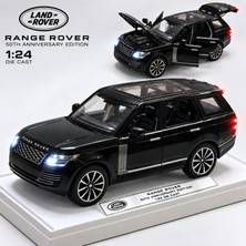 Fidan Oyuncak Range Rover 1:24 Diecast Metal Model Araba – Sesli, Işıklı, Çek-Bırak Suv Oyuncak & Koleksiyon Araç