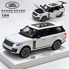 Fidan Oyuncak Range Rover 1:24 Diecast Metal Model Araba – Sesli, Işıklı, Çek-Bırak Suv Oyuncak & Koleksiyon Araç