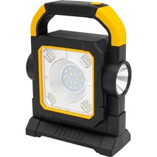 Pileli Store HC-7078-C 3 Çalışma Modlu Cob Ledli Solar Taşınabilir Şarjlı Solar Lamba