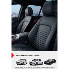 Istanbul Serisi Deri Oto Koltuk Kılıfı (Opel Corsa-Astra-Vectra Uyumlu)