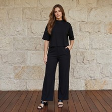 Ellovia Siyah Eşofman Takım
