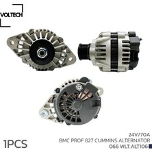 Voltech Alternatör Sarj Dinamosu 24V 70A Bmc Prof 827 Cummıns 8600017