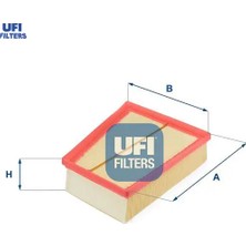 Ufi Hava Filtresi Megane Iı 02 Scenıc Iı 02 1.5dcı K9K 1.6 16V K4M 2.0 F4R Oe Ufı 8200166615/ 8200371661/ 8200378889