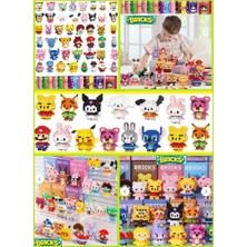 Oyuncak Sahili Bricks 10 PPAKET BİRDEN Legoonlarca Tak Birleştir Koleksıyonu Tamamla Model Karışık Figür Minion Avengers Hulk Örümcek Minecraft Deadpool Hayvanlar Alemi