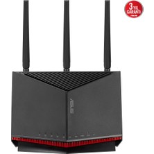 Asus RT-BE86U, BE6800, 4 Port, 6800MBPS, Dual Band, Wifi 7, Aimesh, Aiprotection Pro, Gigabit Extendable Router