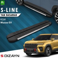 Drs Tuning S-Dizayn Kgm Musso Ev S-Line Krom Yan Basamak 213 cm 2025 Üzeri A+ Kalite
