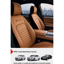 Istanbul Serisi Deri Oto Koltuk Kılıfı (Opel Corsa-Astra-Vectra Uyumlu)