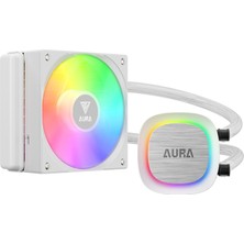 Gamdias Gamdıas Aura GL120 V2 Wh, White Edition, 120MM,  Rgb, 1 Fanlı, Cpu Sıvı Soğutma