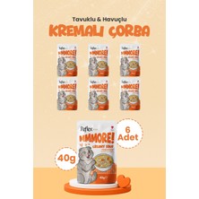 Reflex Plus Mmore Tavuklu ve Havuçlu Kremalı Kedi Çorbası 40 gr