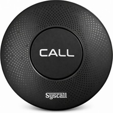Syscall ST-300 Garson Çağrı Butonu Siyah