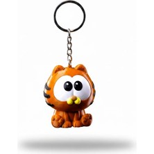 Magicland Garfield Tasarım Dekoratif Anahtarlık - Sevimli Kedi Figürlü Çanta Aksesuarı