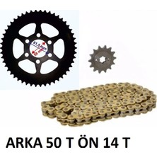 Zincir Dişli Set Arka 50 T Büyük Dişli (2014-24) Bajaj Pulsar Ns 200-RS 200 Uyumlu Oringli