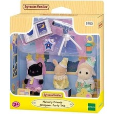 StepCo 5750 Sylvanian Families Anaokulu Arkadaşları Pijama Partisi Üçlüsü +4 Yaş