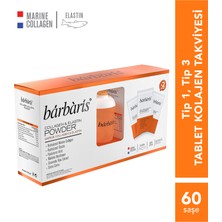 Barbaris Kolajen & Elastin Powder 30 Şase 2'li Paket