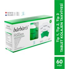 Barbaris Kolajen Powder Three Peptides Complex (Balık-Sığır-Tavuk) Tip 1-2-3 / 30 Şase 2 Paket