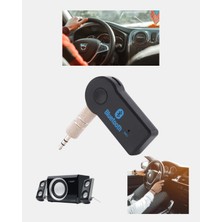 Sepetopia Bluetooth Aux Araç Kiti Eller Serbest Müzik Çalar Dahili Mikrofonlu