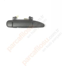 TŞT Nissan Primera 1997-2000 Kapı Kolu Ön - Arka Dış Sağ Aynı Adet Siyah (Oem No: 80606-9F000)