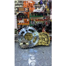 Zincir Dişli Takımı Arka 36T -Ön 16T Oringli Zincir Cb 125E,CB 125 Cbf 150 Performans Moto Eay