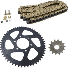 Zincir Dişli Seti Oringli Gold Zincir A Kalite Cf Moto Nk 400 Moto Eay