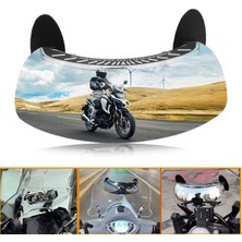 180 Derece Geniş Açılı Dışbükey Görüş Aynası,ön Cam Dikiz Aynası Motosiklet Moto Eay