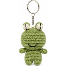 Nahıl Amigurumi Kurbağa Anahtarlık Uzun