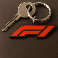 Magicland Formula 1 Logo Tasarım Dekoratif Anahtarlık - Yarış Temalı Anahtarlık