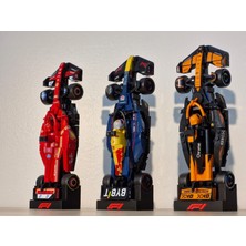 Magicland LEGO Speed Champions Uyumlu Dikey Sergileme Standı - Koleksiyon Rafı