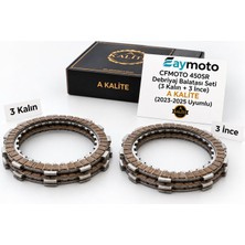 Debriyaj Balatası Seti (3 Kalın + 3 Ince) A Kalite (2023-2025) Cfmoto 450 Sr Moto Eay