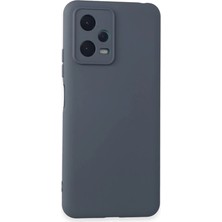 Bezos Redmi Note 12 5g Kılıf Nano Içi Kadife Silikon - Gri