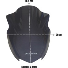 Dominar 250 -400 Ön Siperlik Cam Füme 2017-2024 Bajaj Moto Eay