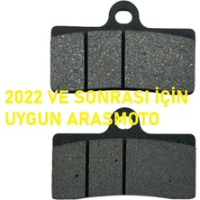 Ön Fren Balata Euro 4 Abs Li 2023 -24-25 Uygun Cf Moto Nk 250 -Sr 250 & Rks R 250 Moto Eay
