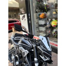 Ayna Karbon Görünümlü, Gidondan Bağlantılı Yarasa Kanat Ayna Motosiklet H2 Moto Eay