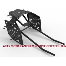 Çanta Demiri+Yan Çanta Demir 3lü Set Topcase 2017-24 Bajaj Dominar 400 -D250 Moto Eay
