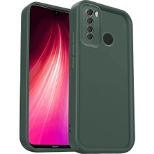 Bezos Redmi Note 8 Kılıf Viera Silikon - Koyu Yeşil