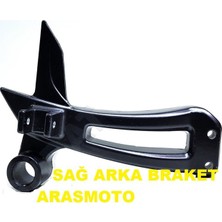 Rtr Apache 150-180 Sağ Yolcu Ayaklığı Braketi (Sağ Arka Braket) Yeni 2013-2016 Tvs Moto Eay