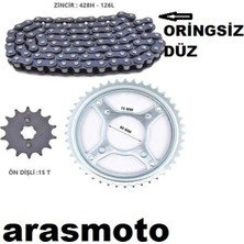 Zincir Dişli Seti Kaliteli 2007-17 Honda Cbf 150 Oringsiz Moto Eay