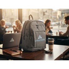 Leader Bag Store Renkli Üç Gözlü Sırt Çantası