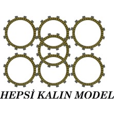 Debriyaj Balata Seti 7 Li Kevlar Isıya Dayanıklı Thailand Malı Cf Moto Nk 250 Uyumlu Moto Eay