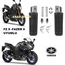 Fazer 8 -Fz 8 Uyumlu Ön Basamak Seti A Kalite Yamaha Moto Eay