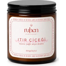 Ruhen Aromatherapy Itır Çiçeği Soyalı Mum