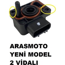Spontini 110 Gaz Kelebek Sensörü Yeni Modele Uygun 2 Vidalı(Tps Sensörü) Rks Moto Eay