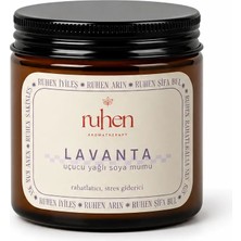 Ruhen Aromatherapy Lavanta Soyalı Mum