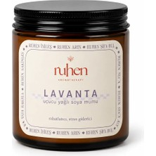 Ruhen Aromatherapy Lavanta Soyalı  Mum